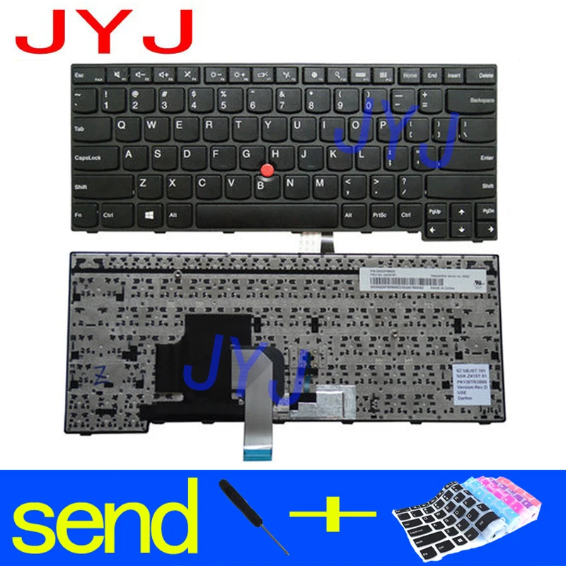 Новая клавиатура для ноутбука IBM ThinkPad E450 E455 E450C T450 W450 с указанием направления и