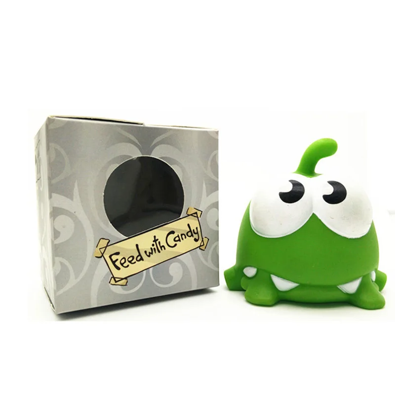 7 шт./лот виниловая резиновая кукла на Android Spelletjes OM NOM Candy Slurpend Monster игрушка