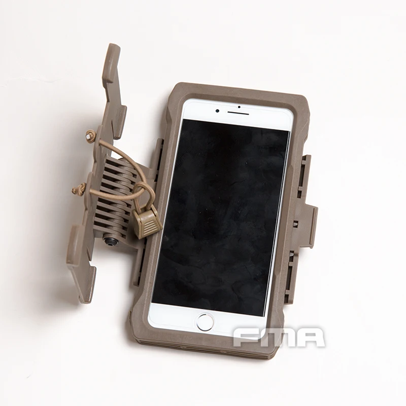 Новые тактические аксессуары FMA IPhone 7/8 Plus мобильный чехол для страйкбола Molle BK/DE/FG TB1320