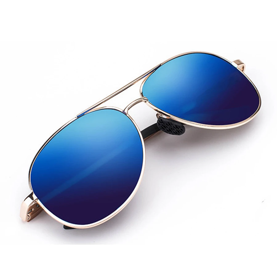 

UV400 Frog Mirror Sunglasses Men Women Alloy Brand TAC Polarized Sun Glasses Driving Travel Eyewear Oculos De Sol No Case 8130