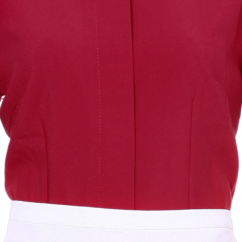 Отель форма Лето официантка Униформа Ресторан быстрого питания с короткими