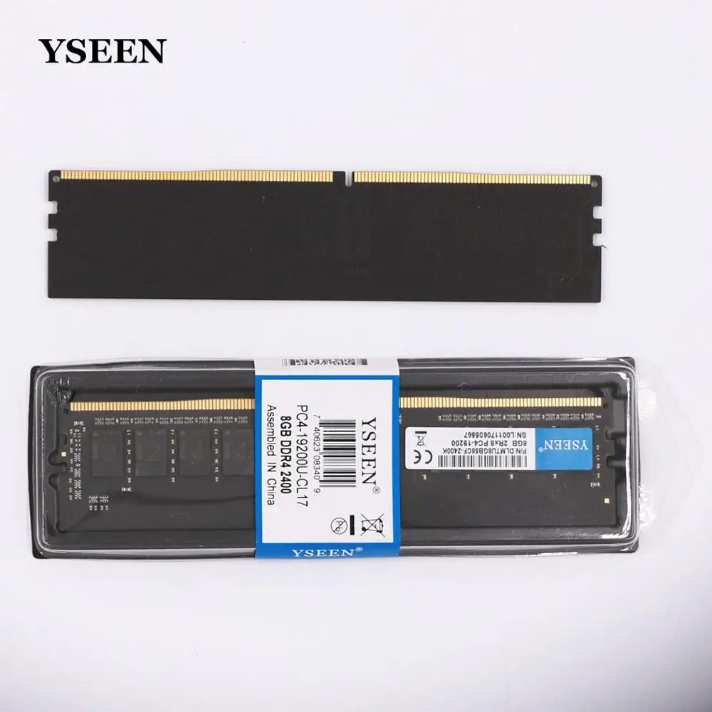 Память YSEEN для ПК оперативная память 4G DDR4 2400 8G настольных ПК|Оперативная память| |