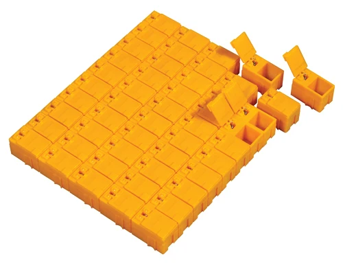 100pcs freeshipping Spring Cover Plastic SMD Electrical Components Parts Box Interlocking Storage Box--30x18x20mm �������������� box spring