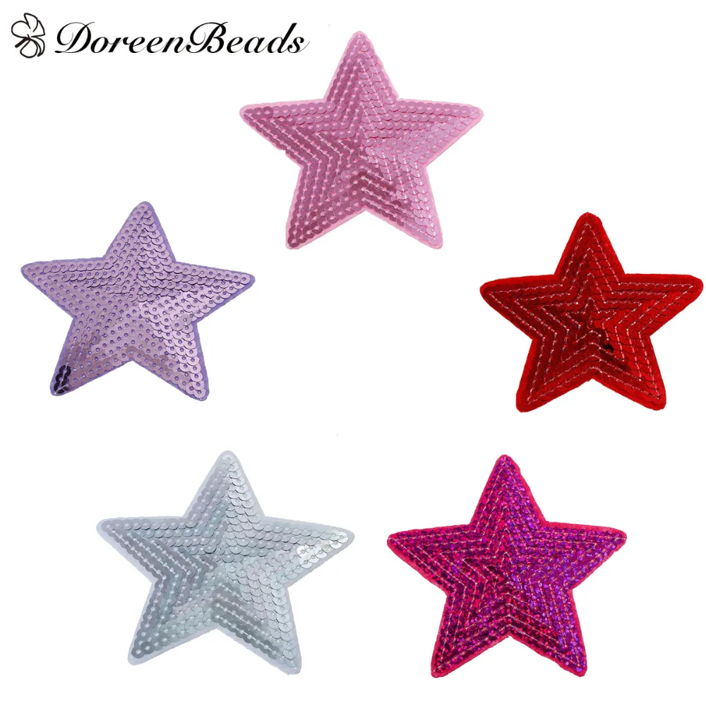 Патчи для одежды DoreenBeads 3 шт. железные накладки брюки сумки наклейки аксессуары