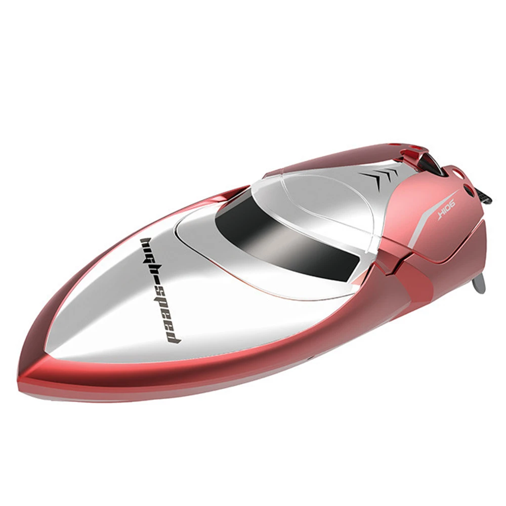 TKKJ H106 2 4G высокоскоростной RC лодка 7 4 V 600mAh ЖК экран аккумулятора пульт