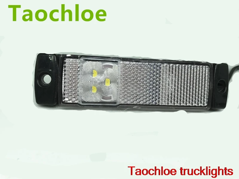 1 пара 4*1 5 &quotБелый светодиодный может занять от 10 до 30V 24V Светодиодный Боковой