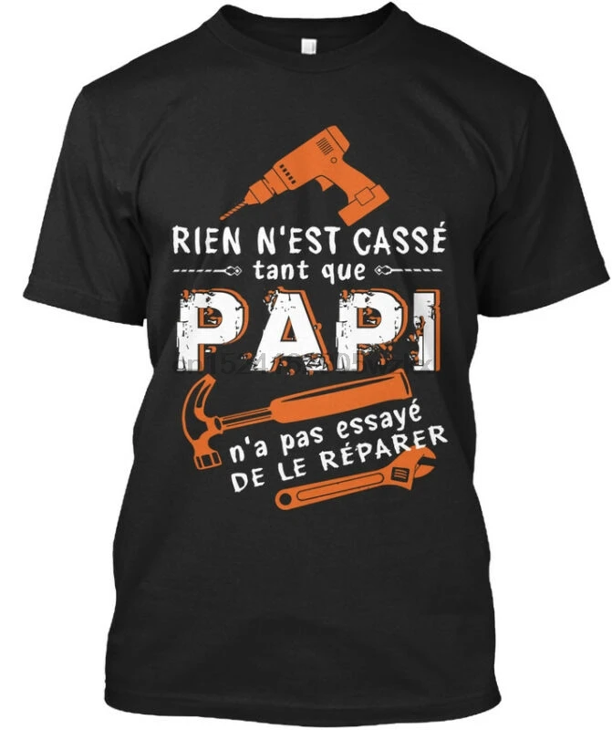 Элегантная футболка T Papi Repear-Rrier Nɾst Casse Tant Que Nɺ Pas Essaye De Le | Мужская одежда