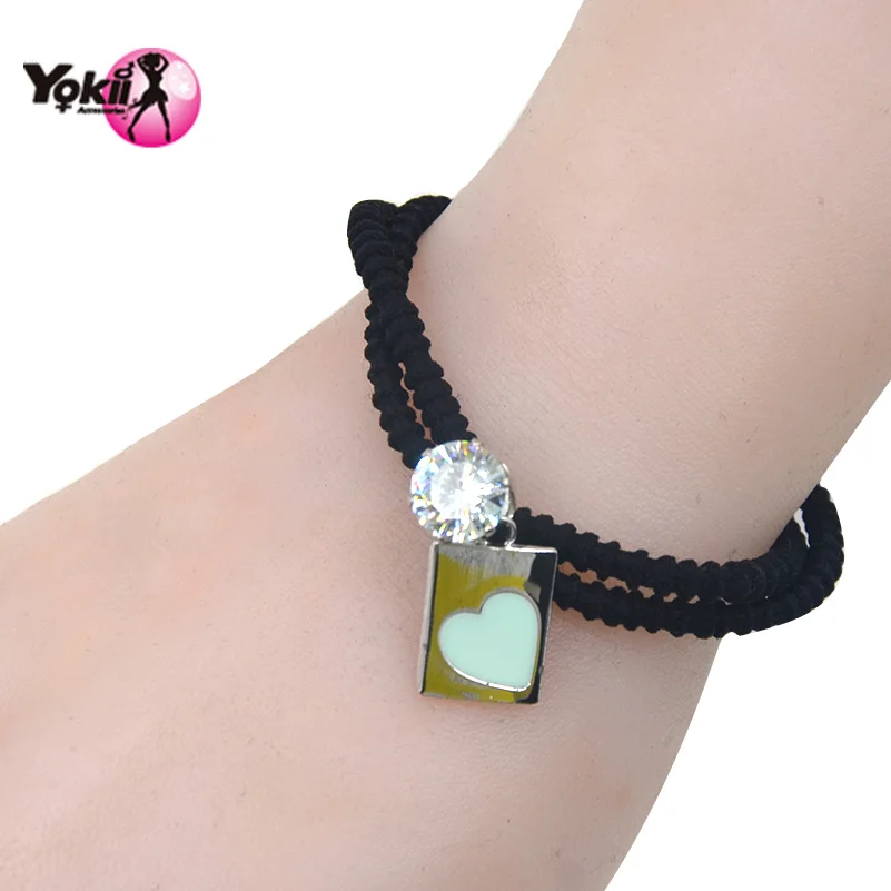 Yokii новые модные jewelrytie эластичные Галстуки волос изысканный кулон Интимные