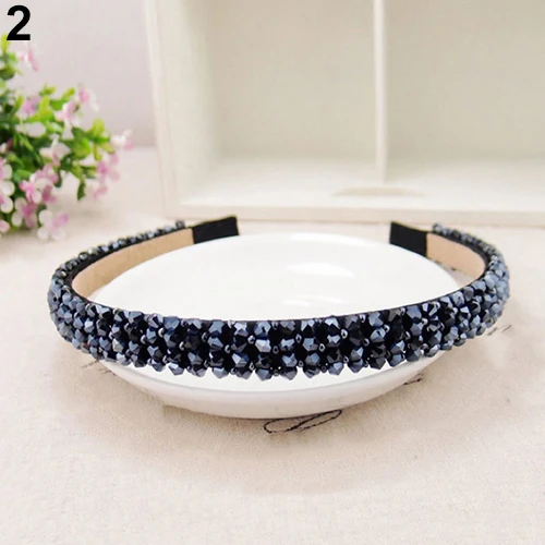 Женский головной убор украшенный камнями для девушек украшения волос в виде цепи