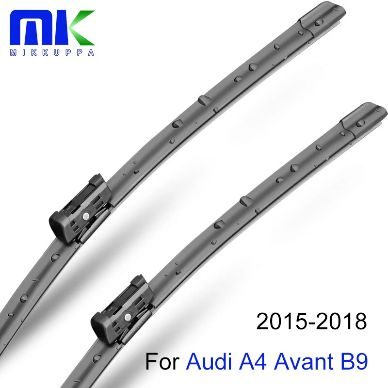 Mikkuppa Front And Rear Wiper Blades For Audi A4 Avant B9 2015 2016 2017 2018 Natural Rubber Windshield Auto Car Accessories | Автомобили