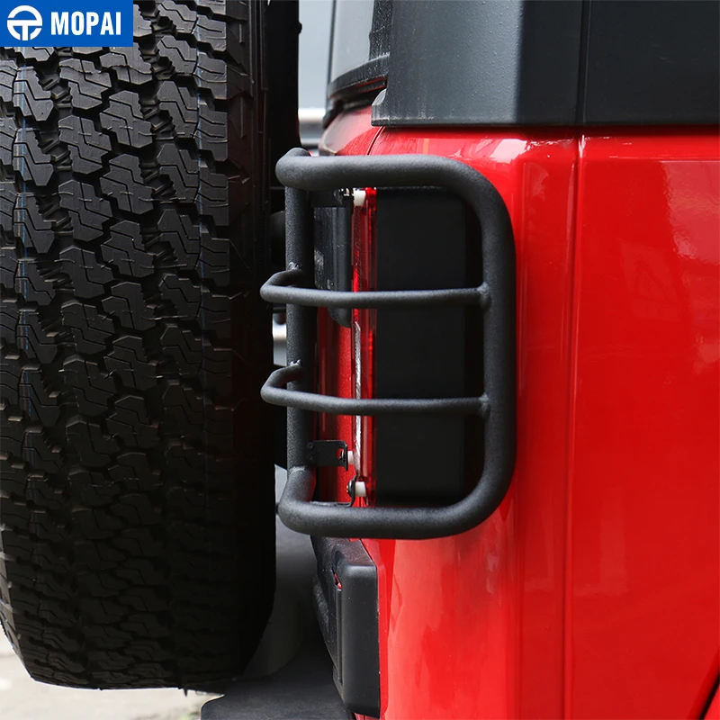 MOPAI каркасы фонарей для джип Вранглер металлический Автомобильный задний фонарь