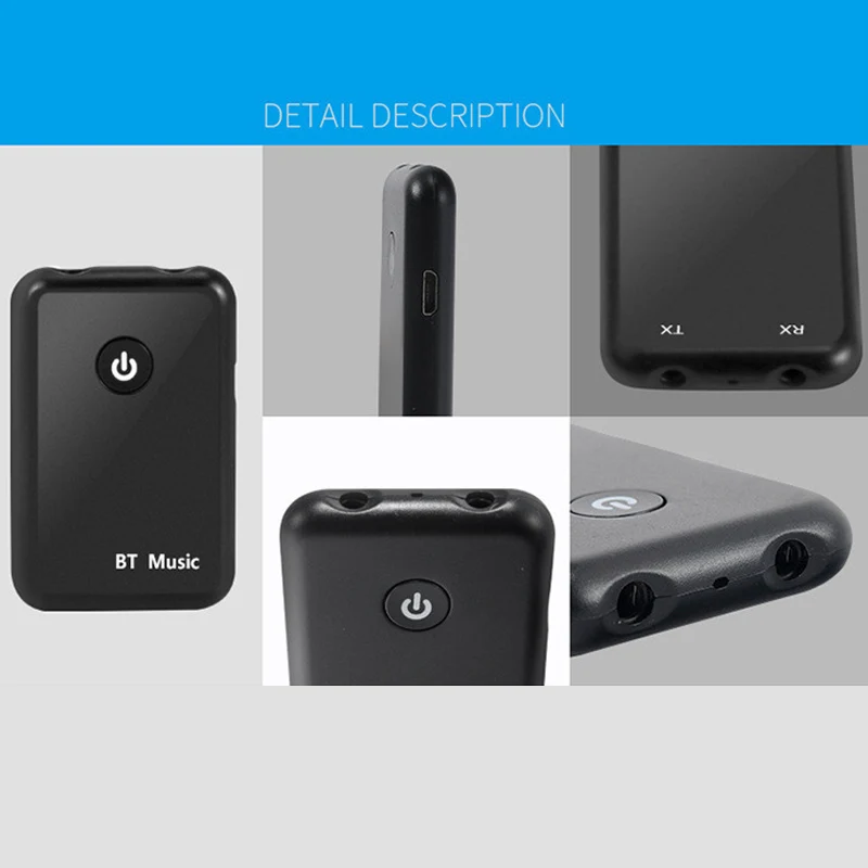 2 в 1 Bluetooth 4 передатчик приемник беспроводной аудио адаптер Поддержка 3 5 мм для