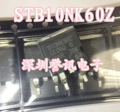 

Бесплатная доставка 50 шт. B10NK60Z STB10NK60Z TO263 600V 10A