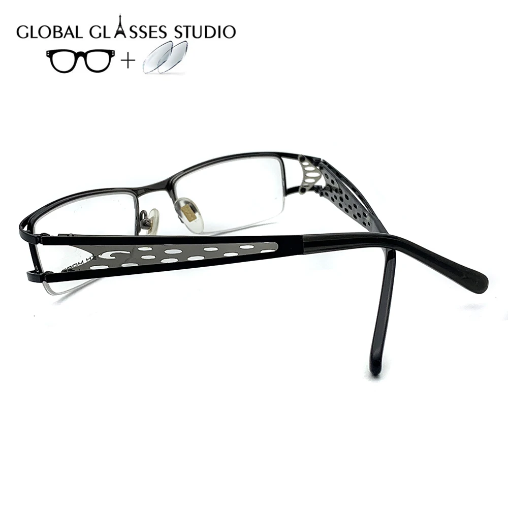 

Men Metal Glasses Frame Eyewear Eyeglasses Reading Myopia Prescription Lens 1.56 Index MG RM00610