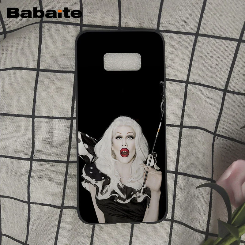 Мягкий чехол RuPaul's Drag Race для Samsung Galaxy s9 s8 plus note 8 note9 s7 s6edge|Бамперы| |