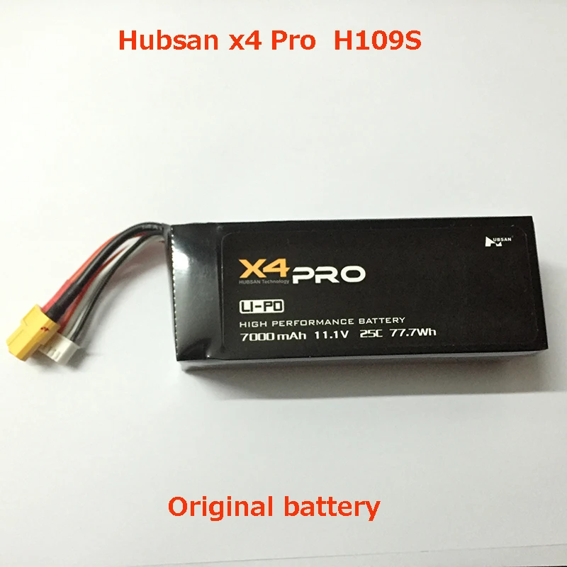 

Original Hubsan X4 PRO Battery (H109S Battery )11.1V 7000mAh battery Free shipping