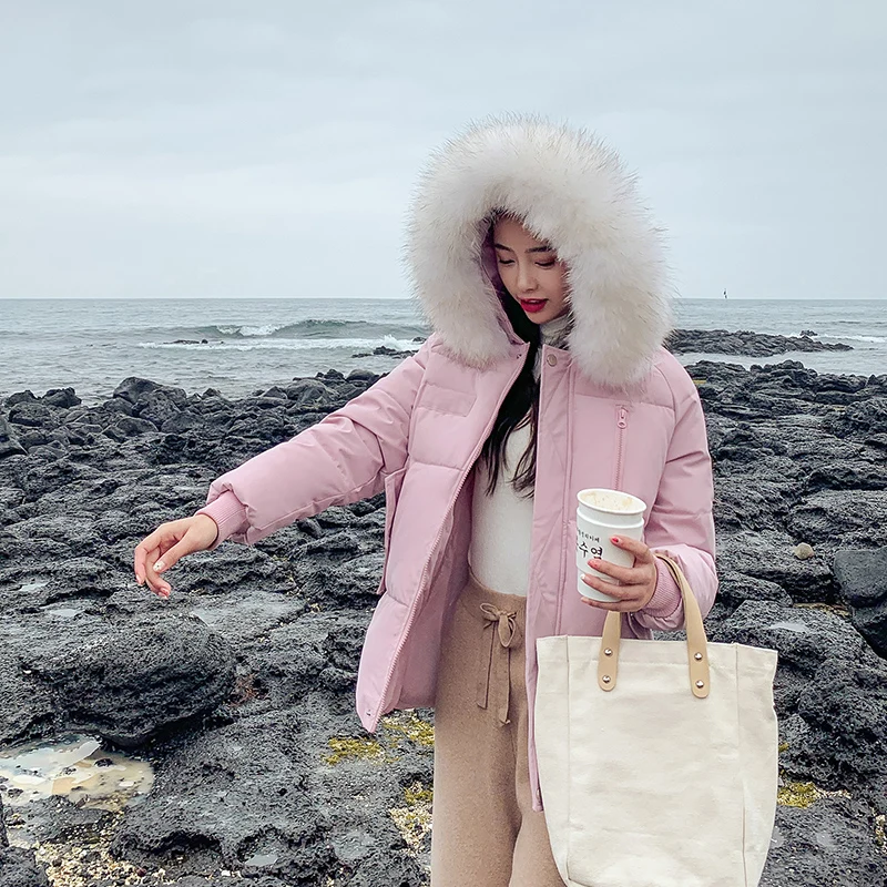 Faux Fur Parkas Winter Jacket Women Thick Snow Wear Coat Lady Clothing Female Jackets Down cotton New 2019 | Женская одежда