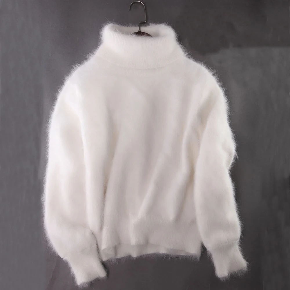 2021 г. модный свитер с высоким воротником женские осенние пуловеры из натуральной