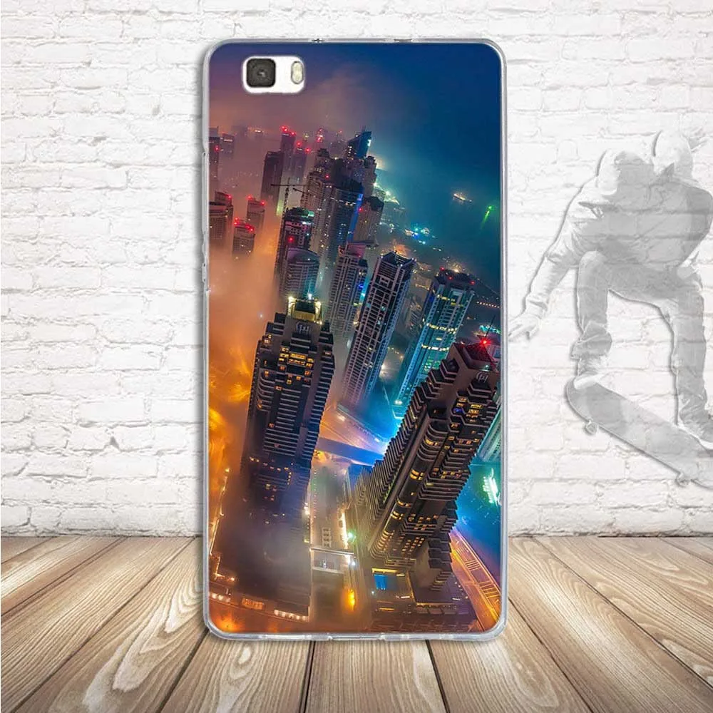 Чехол для huawei P8 Lite 5,0 ''силиконовый чехол ТПУ чехол 3D кошка сумка для huawei Ascend P8 Lite P8Lite ALE-L21 чехол для телефона s