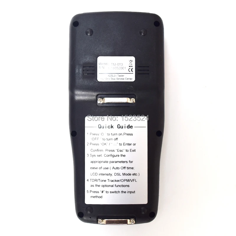 TM-600 ADSL2 + тестер/тестер ADSL/ADSL инструменты для установки и обслуживания с тональным