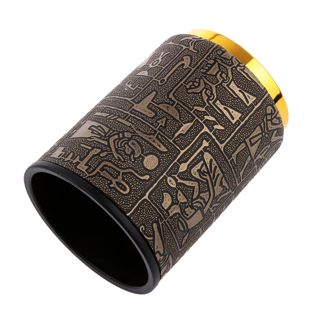 7 наборов многогранных игральных костей для D & DND RPG MTG + Dice Cup черные вечерние и