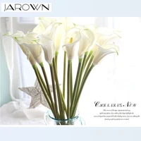 artificial calla lily flower simulation real touch flowers hand bouquet flores wedding decoration fake flowers party supplies