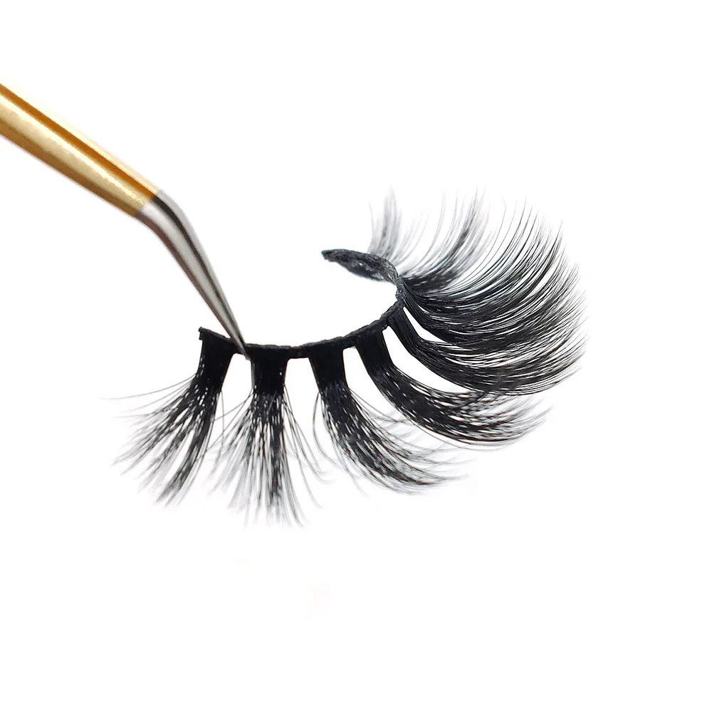 NEW 5 pair mink eyelashes natural long 3d lashes hand made false plastic cotton stalk makeup eyelash | Красота и здоровье