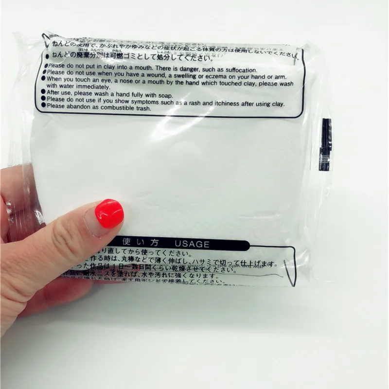 Daiso Япония мягкая глина легкая моделирующая воздушно сухая Сверхлегкая детская