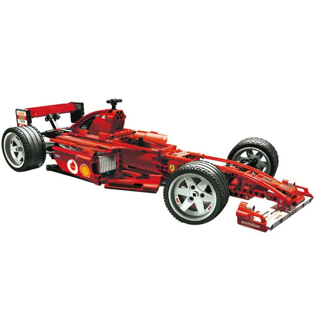 1242 шт. moc F1 Racer Строительные кирпичи блоки игрушки для детей игровой автомобиль Формула 1 совместим с