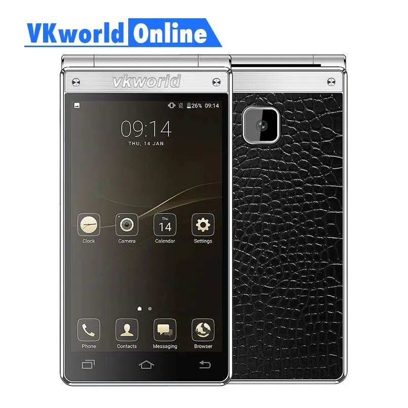 Vkworld T2 Плюс Раскладной Смартфон двойной Экран 4 2 &quotHD ips 1280X768 mtk6737 четыре ядра