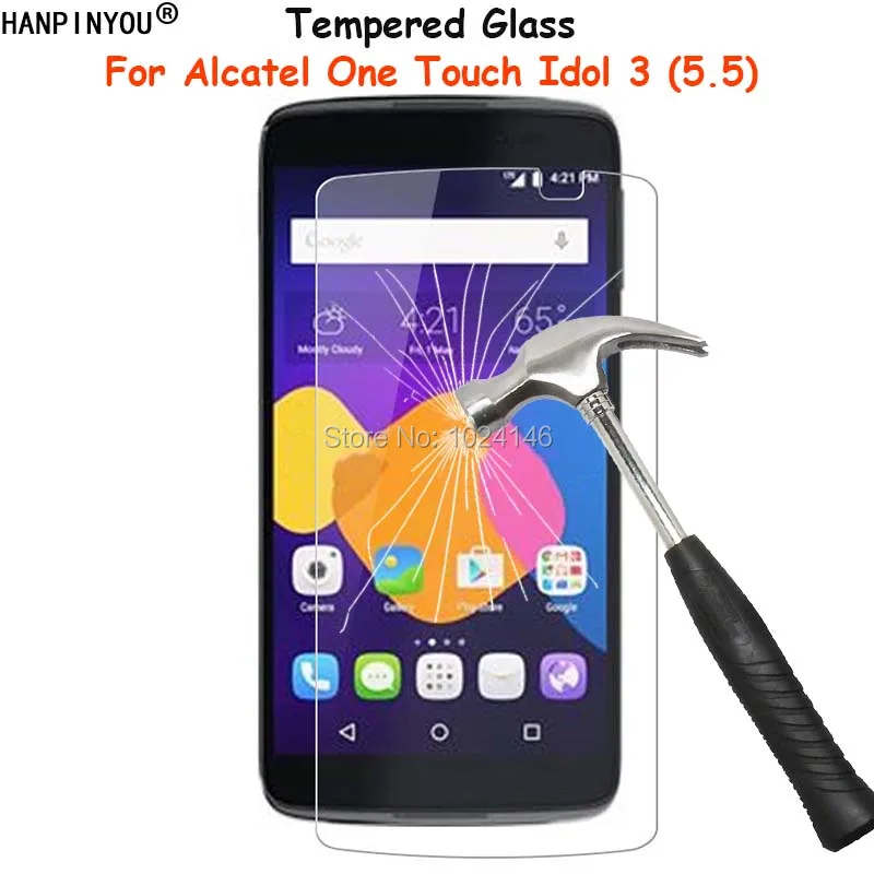 Прозрачное закаленное стекло для Alcatel One Touch Idol 3 5 дюйма 6045Y ультратонкая