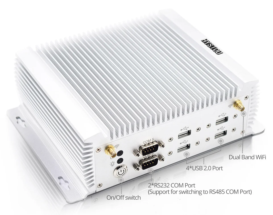Hystou Новое поступление мини двухслойный чехол для смартфона с принтом nuc i7 4500U i5 4200u windows 10 linux pfsence безвентиляторный промышленный компьютер rs232 r485 com