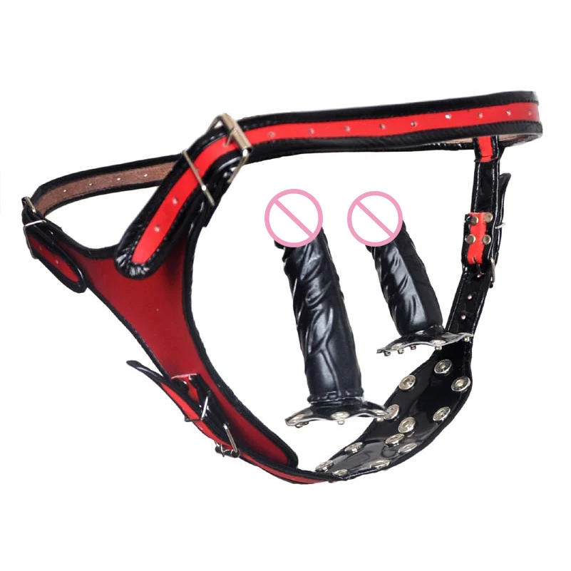 Ремешок на фаллоимитатор Женский Пояс верности устройства целомудрия с анальной