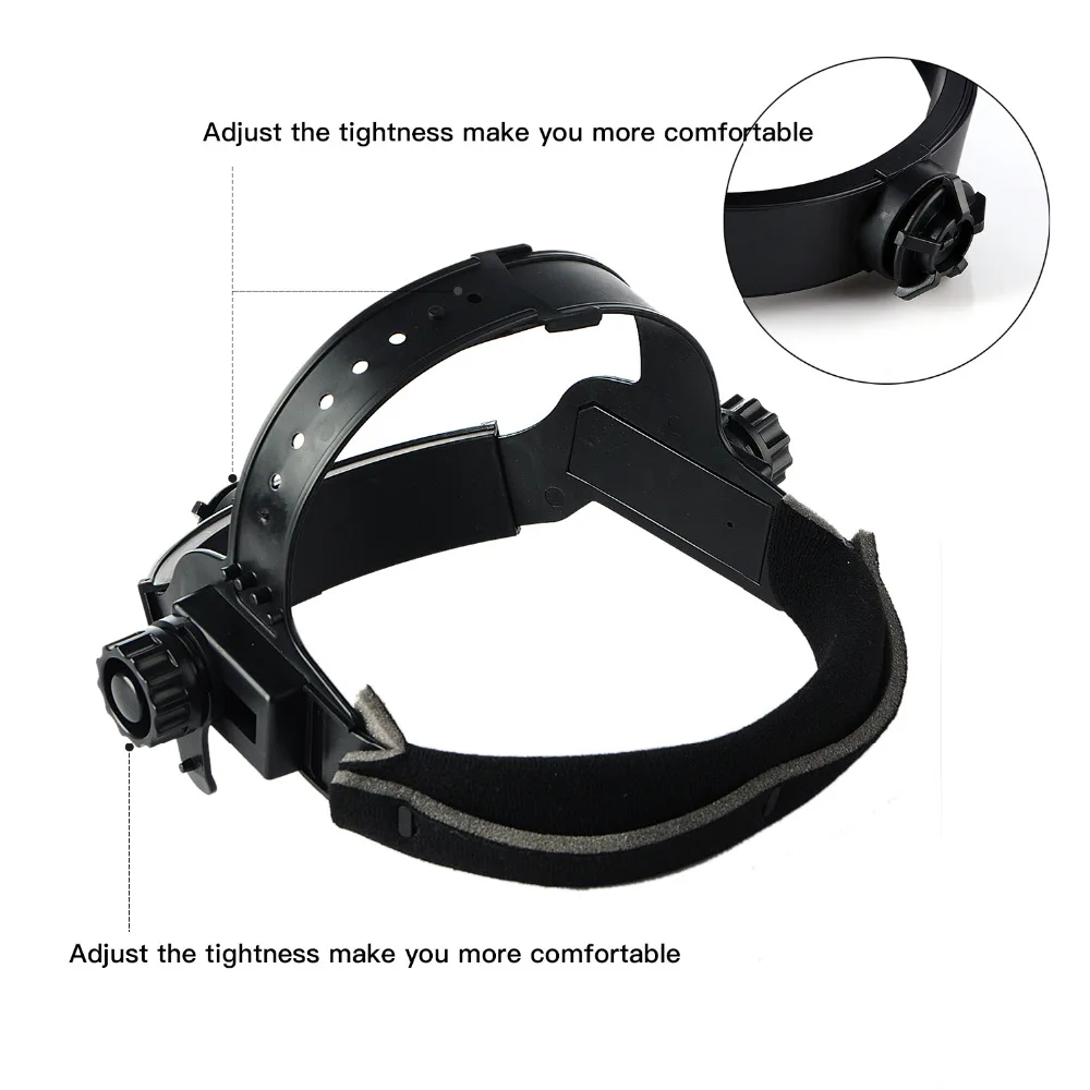 

Auto Darkening Welding Helmet Welding Welder Mask Lenses Solar Powered Cap For Soldering