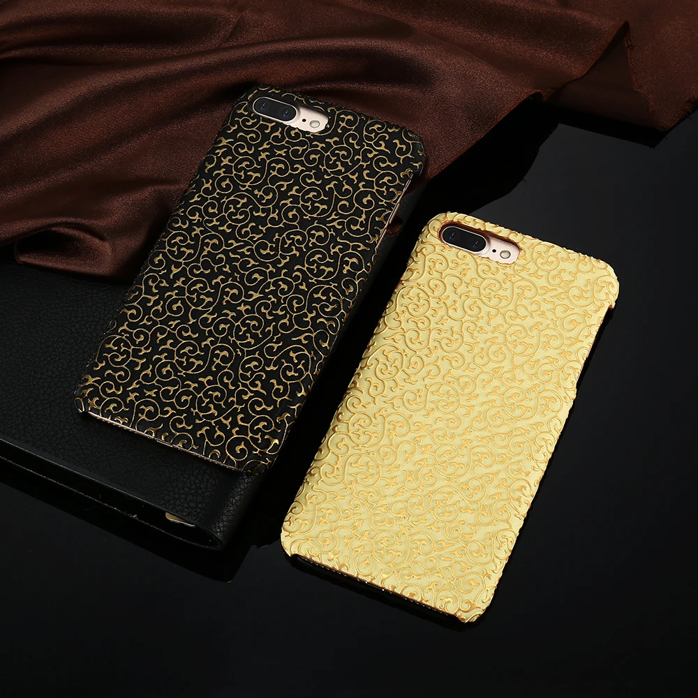 Роскошный чехол KISSCASE с узором дворца для iPhone 6 8 Plus чехлы 7 s ультра тонкий жесткий