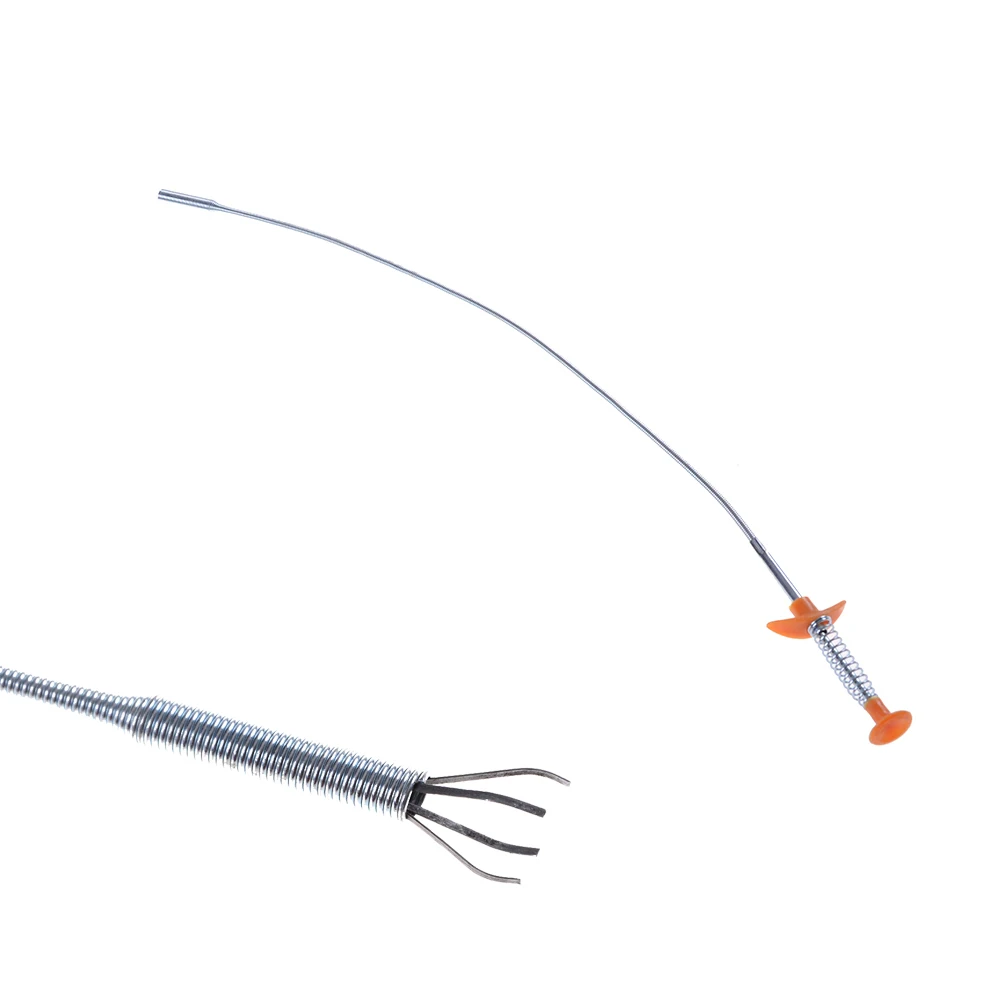 1(60cm)4 Claw 85 см/60 см 3/4 пружинный захват, узкий изогнутый захват для сбора гаек и болтов, гибкий инструмент для захвата - Цвет: 1(60cm)4 Claw