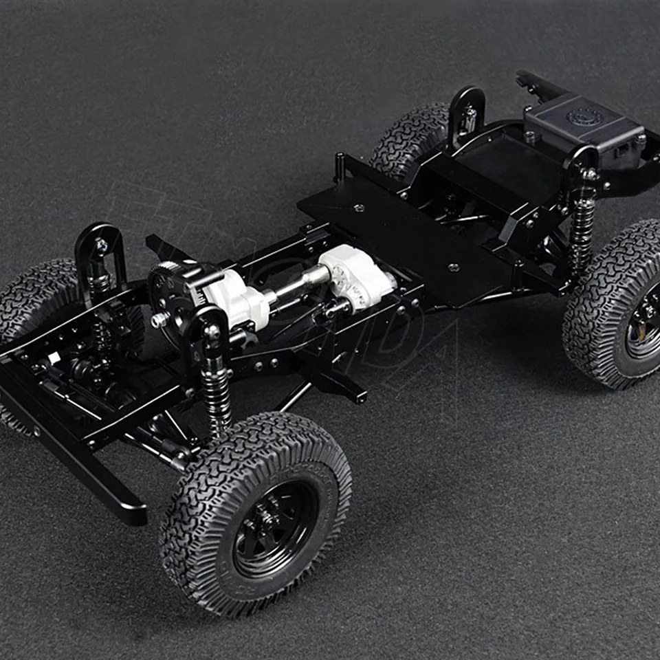 Металлическая коробка передач R3 с одной скоростью и креплением для 1/10 RC Гусеничный автомобиль RC4WD D90 II D110 Gelande 2
