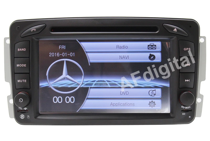 2 Din 7 дюймов Автомобильный dvd-плеер для Mercedes Benz W209 W203 W168 M ML W163 W463 Viano W639 Vito Vaneo