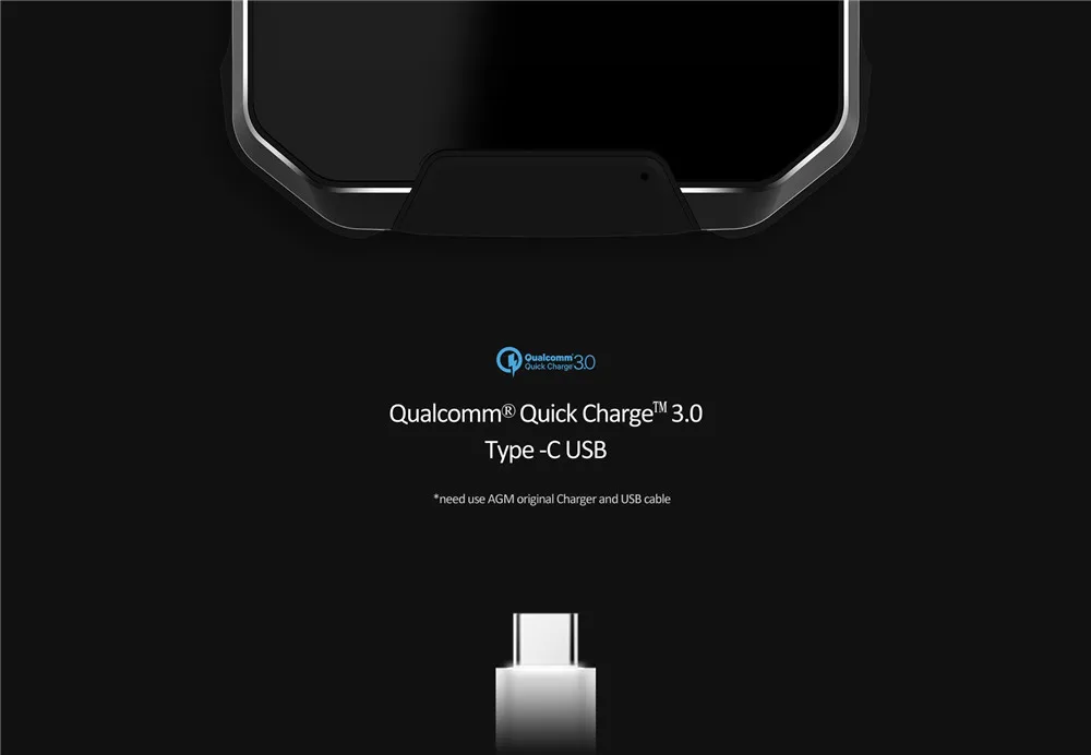 AGM X2 SE IP68 водонепроницаемый телефон 6 Гб 64 Гб Восьмиядерный Snapdragon 653 5," 16 Мп+ 12 Мп Android 7,0 NFC Смартфон с отпечатком пальца