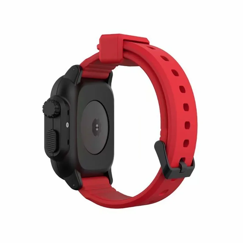 Водонепроницаемый чехол для Apple Watch band 4 iwatch band 42 мм силиконовый ремешок 44 мм 40 мм pulseira браслет умные часы аксессуары петля