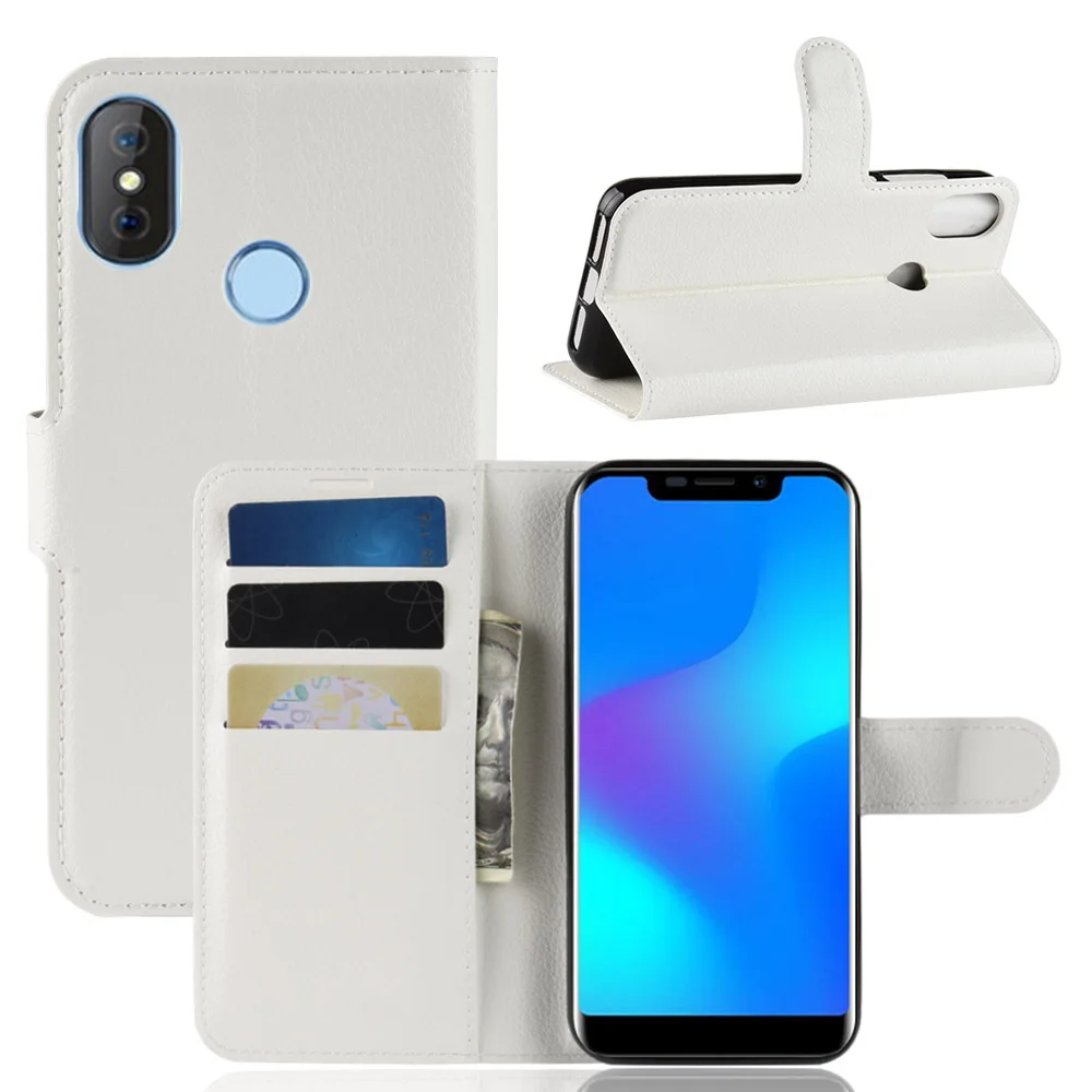 Роскошный кожаный флип чехол baisxst Для Doogee X70 книжка с подставкой для телефона