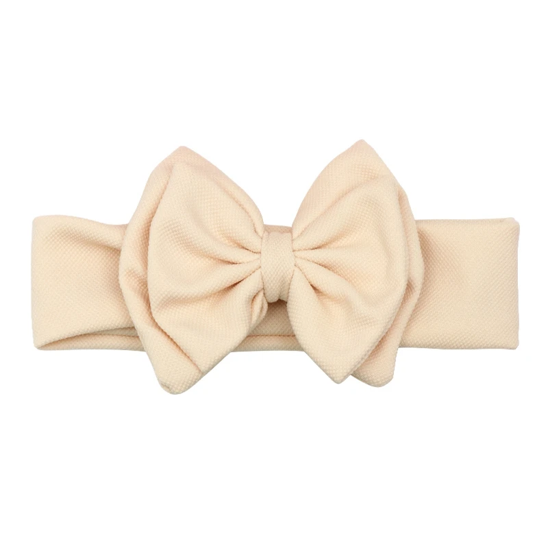 1 PC Fashion Baby Girls Headbands Wide Winter Turban Headband With Big Boutique Bows Hair Accessories Toddler | Детская одежда и