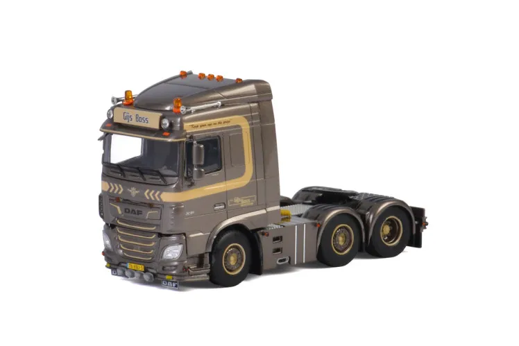 Изысканная модель из сплава WSI масштаб 1:50 DAF XF MY2017 6x2 грузовик Тракторные