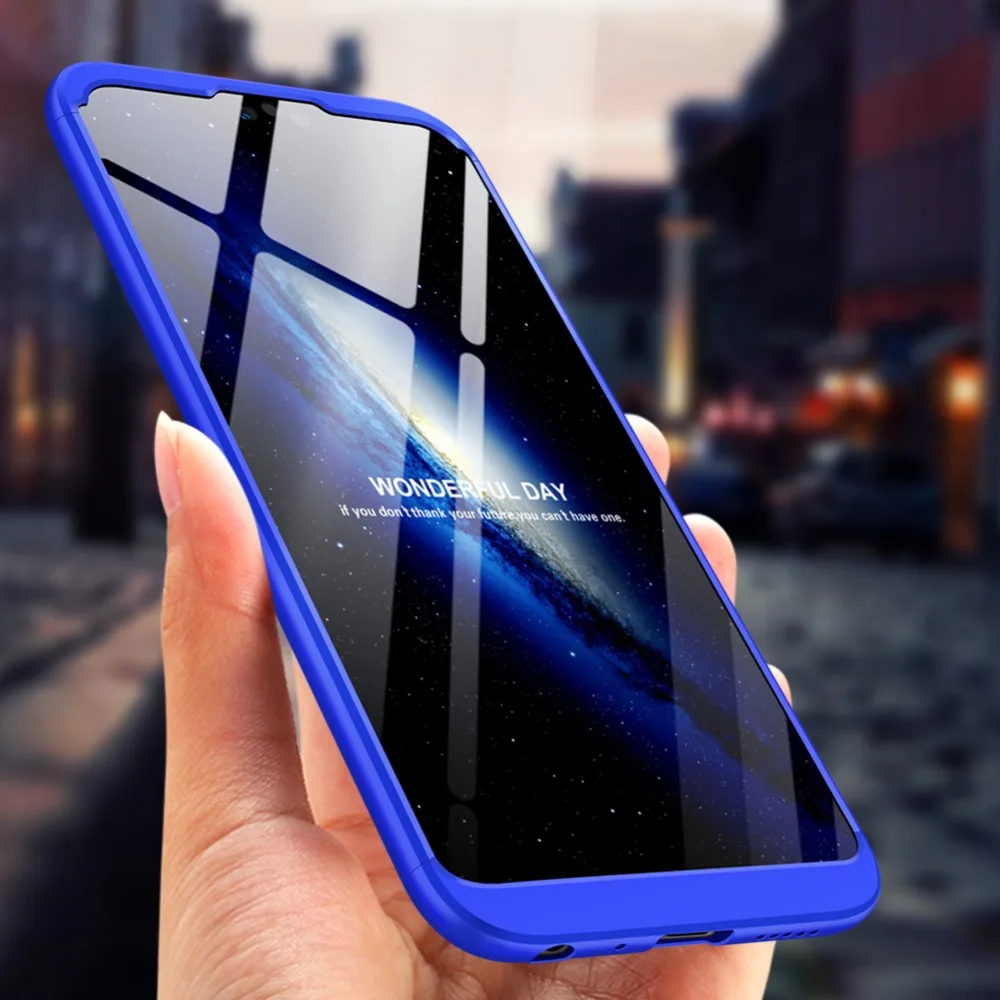 Чехол для Huawei Honor 9N 2018 жесткий ударопрочный матовый чехол из поликарбоната с