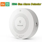 Умный детектор сигнализации Xiaomi Mijia Honeywell CH4, прибор для контроля за потолочным и настенным креплением, с дистанционным управлением через приложение Mihome