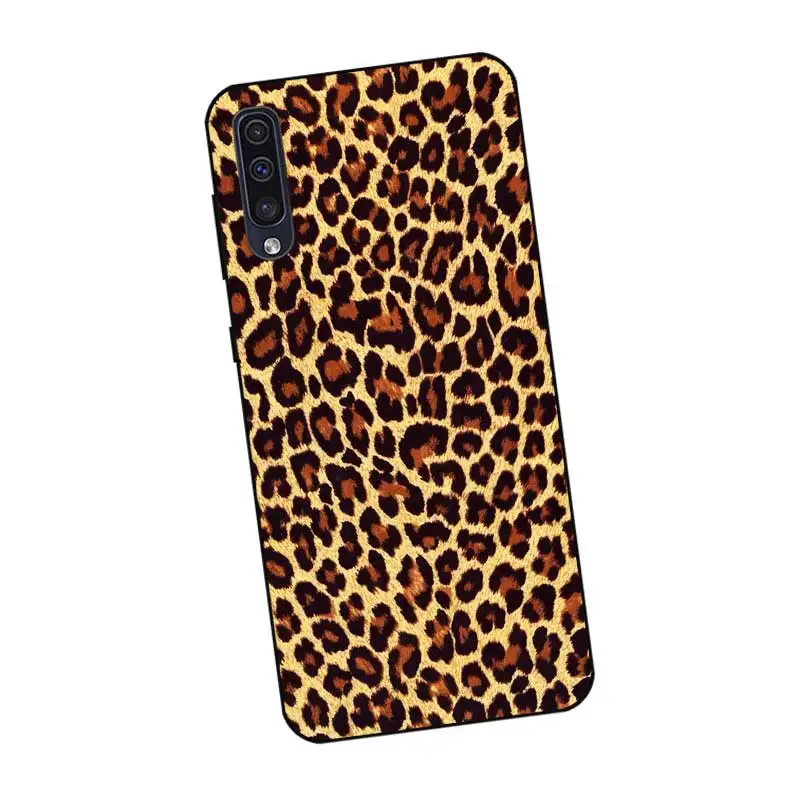 N442 Tiger Panther Black Silicone Case For Samsung Galaxy A2 Core A6 A7 A8 A9 A10 A30 A40 A50 A60 A70 A80 A90 5G A20E Plus |