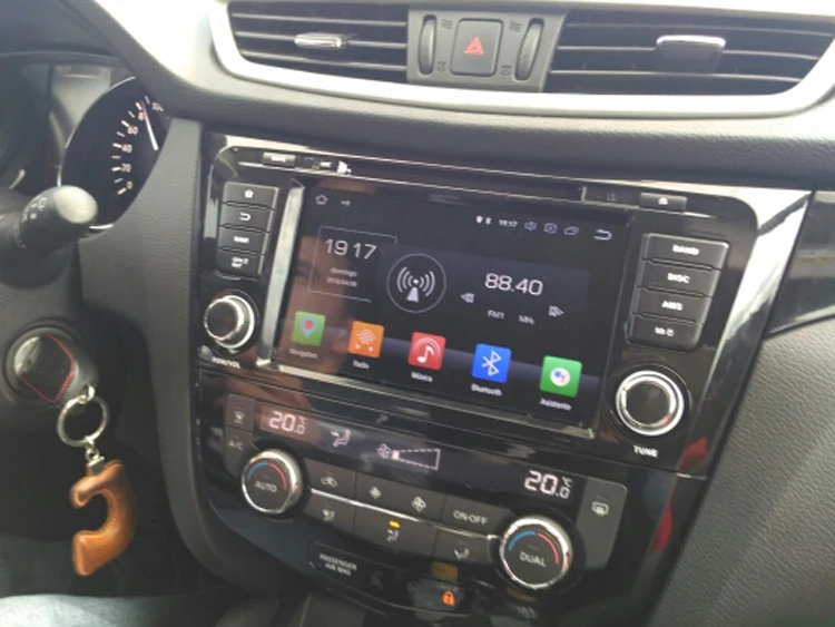 Автомобильное радио DSP Android10 для nissan QashQai X-Trail 2014-2018 мультимедиа gps-навигатор
