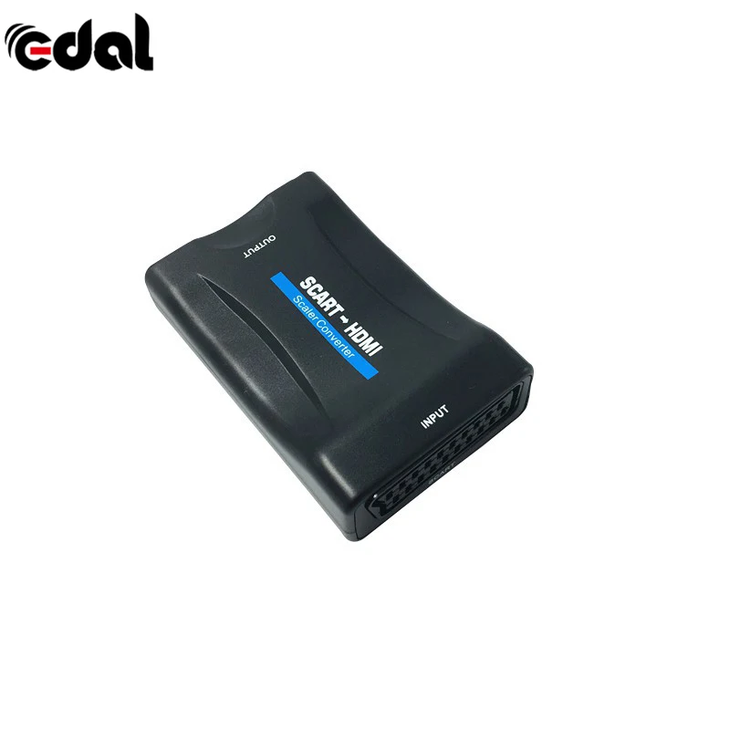 Конвертер SCART в HDMI 1080p видео аудио конвертер EU/UK Разъем для смартфона HD TV DVD |