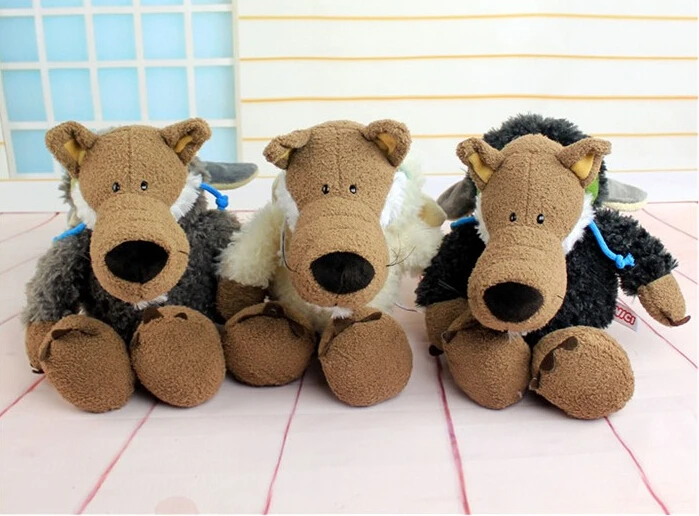 1 шт. плюшевая игрушка Волк|doll cute|stuffed dollplush toys |