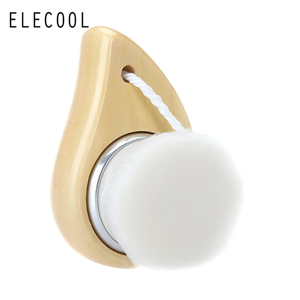 ELECOOL 1 шт. Новая мягкая щетка для мытья лица из мягкого волокна в форме запятой для глубокого очищения лица, мыть поры, уход за лицом, красота